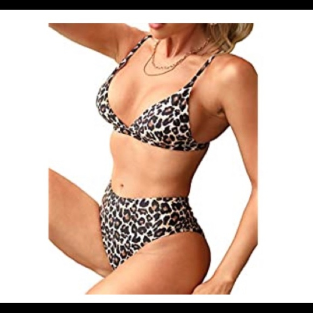 Leopard Print Swimsuit